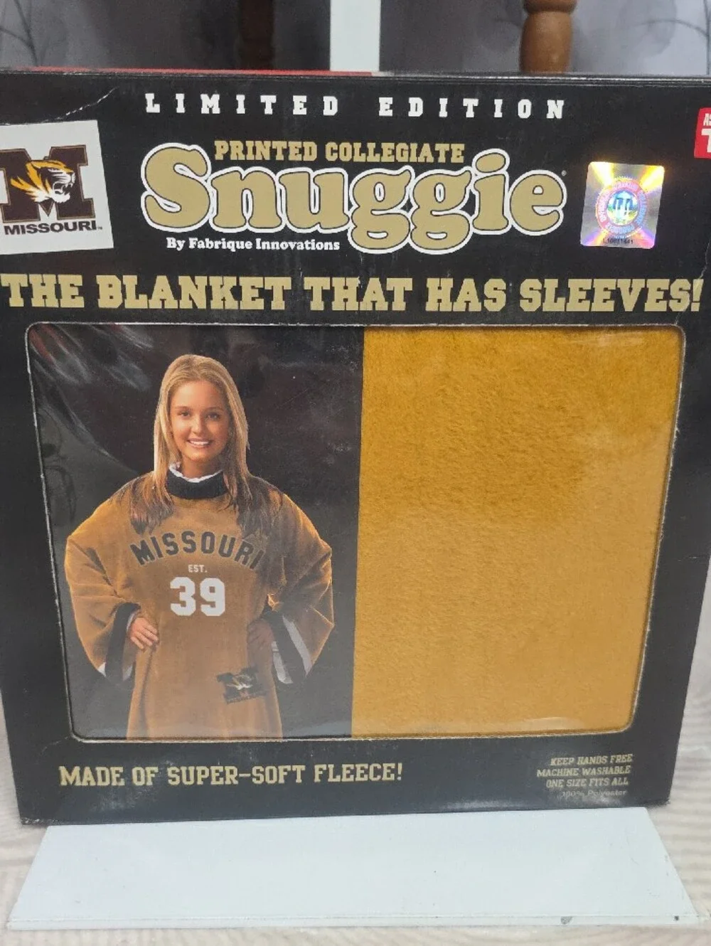 Missouri Tigers Snuggie Blanket